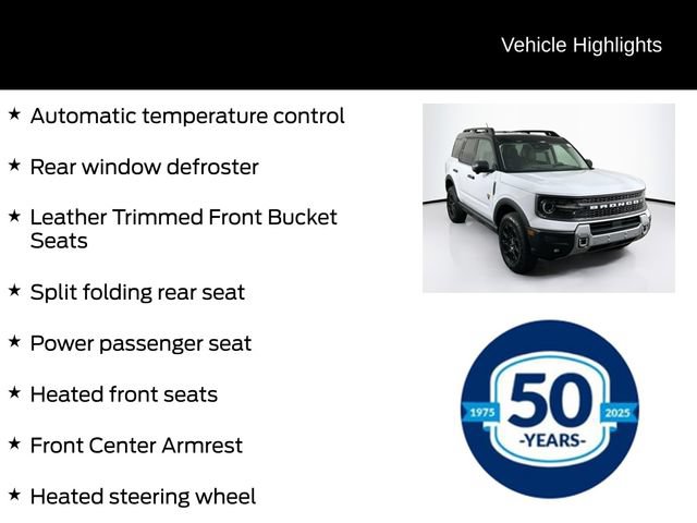 Certified 2025 Ford Bronco Sport Badlands AWD/4WD image 11