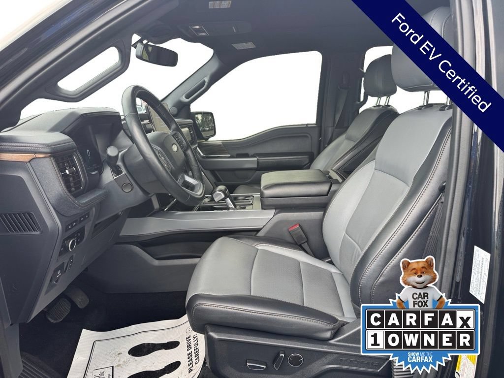 Certified 2024 Ford F150 Lightning Lariat AWD/4WD image 15