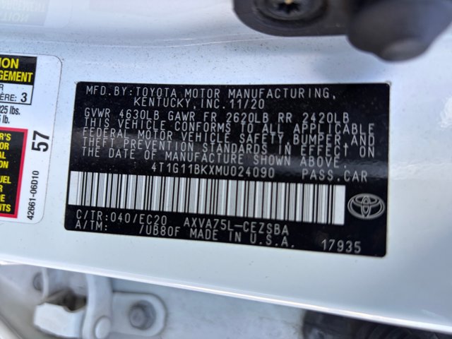Used 2021 Toyota Camry SE AWD/4WD image 25