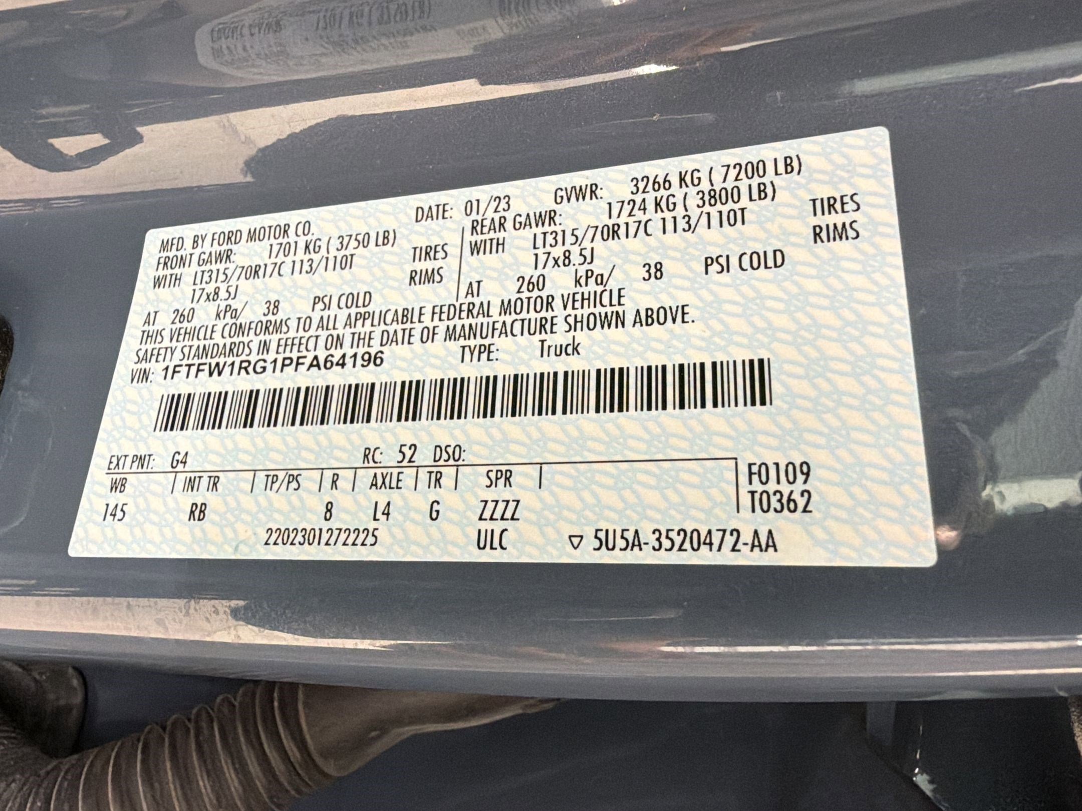 Certified 2023 Ford F150 Raptor AWD/4WD image 20