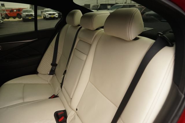 Used 2022 INFINITI Q50 Red Sport 400 w/ Carbon Fiber Package AWD/4WD image 14
