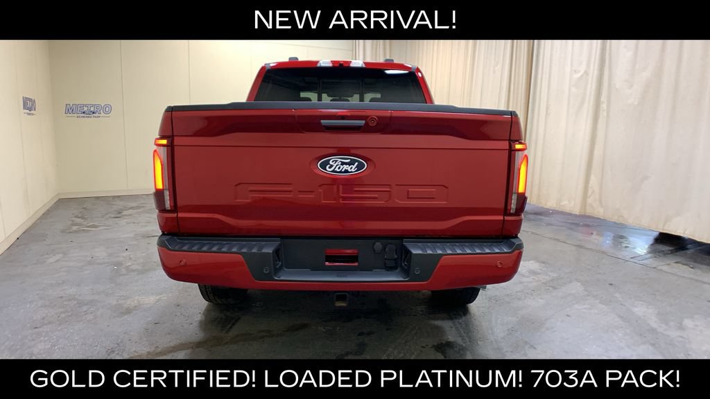 Certified 2024 Ford F150 Platinum w/ Equipment Group 703A Plus AWD/4WD image 4