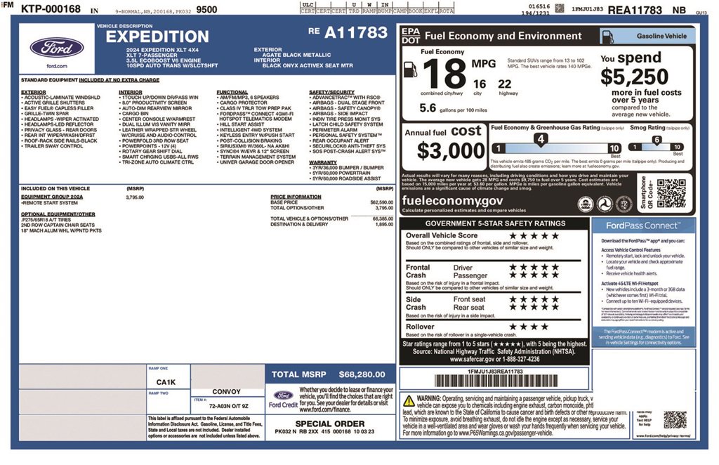 Certified 2024 Ford Expedition XLT image 5