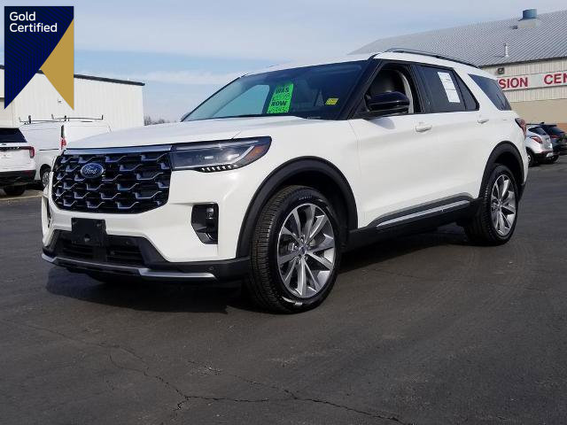 Certified 2025 Ford Explorer Platinum w/ Ultimate Package AWD/4WD image 1