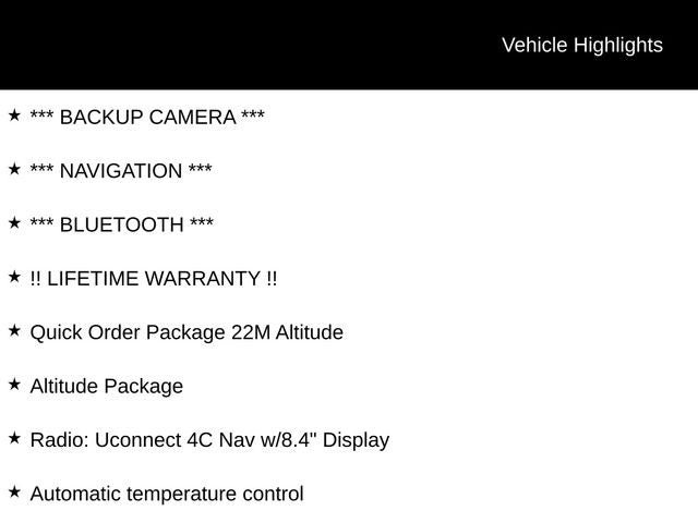 Used 2022 Jeep Renegade Altitude AWD/4WD image 42