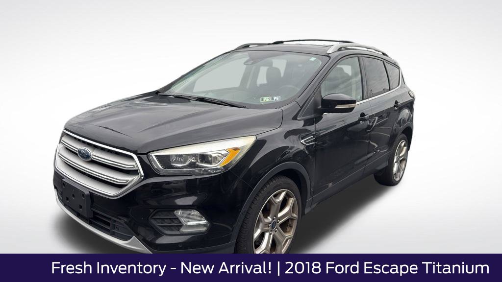 Certified 2018 Ford Escape Titanium w/ Ford Safe & Smart Package