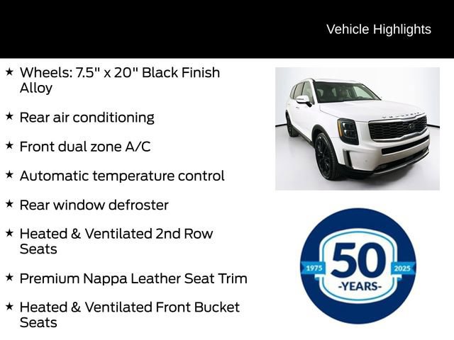 Used 2021 Kia Telluride SX w/ SX Prestige Package image 12