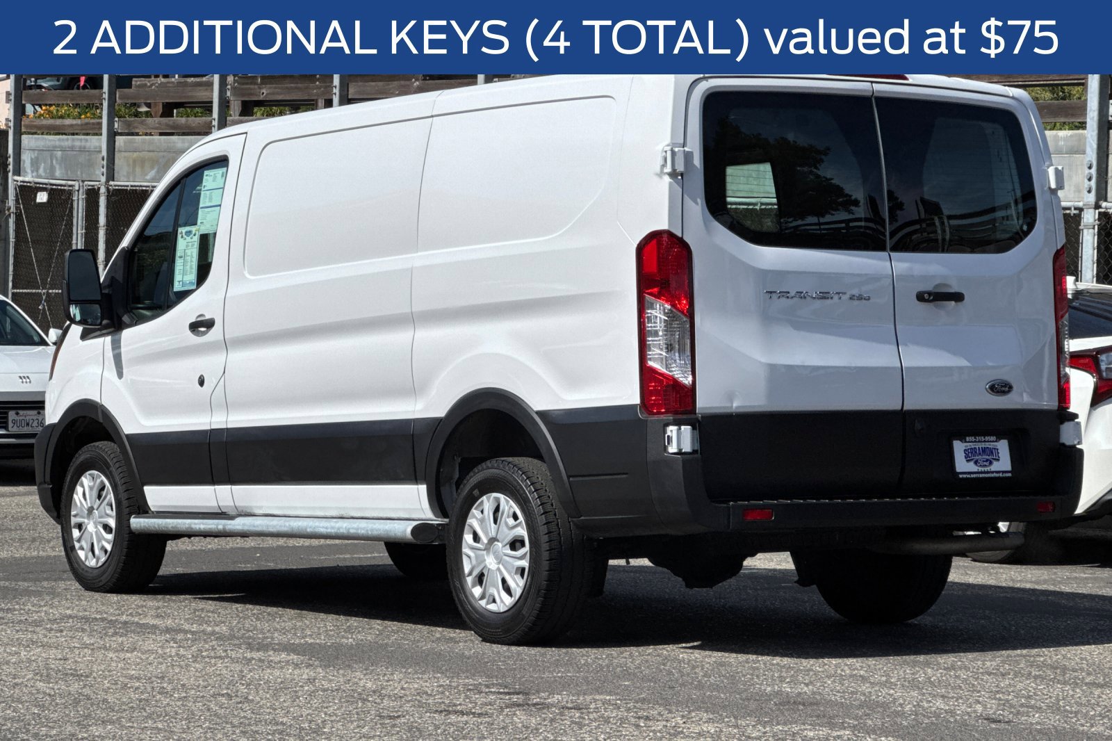 Certified 2025 Ford Transit 250 Low Roof w/ Exterior Upgrade Package RWD image 9