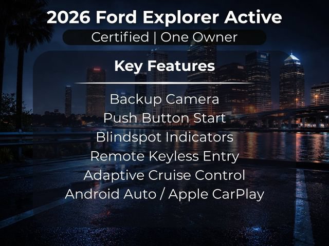 Certified 2026 Ford Explorer Active RWD image 13