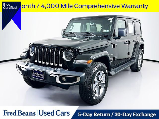 Used 2022 Jeep Wrangler Unlimited Sahara w/ LED Lighting Group