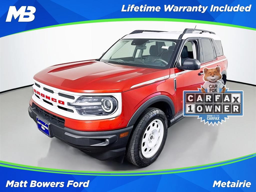 Certified 2023 Ford Bronco Sport Heritage