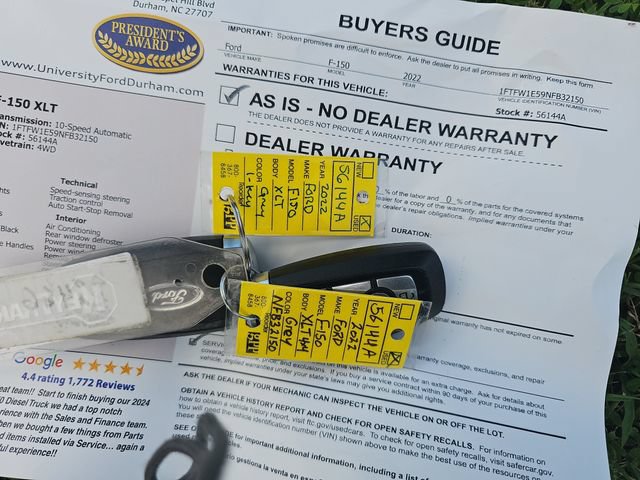 Certified 2022 Ford F150 XLT w/ Equipment Group 302A High AWD/4WD image 32