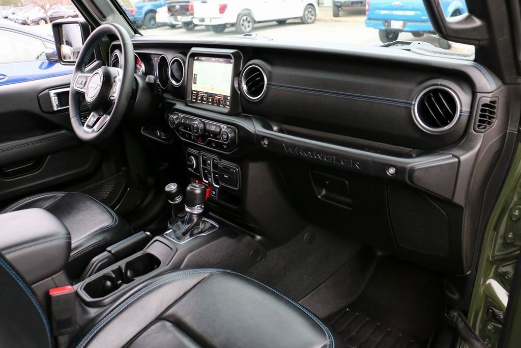 Used 2023 Jeep Wrangler Unlimited Rubicon 4xe w/ Steel Bumper Group image 30