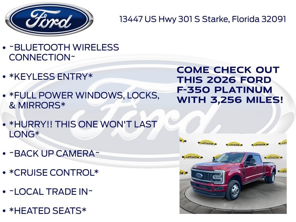 Certified 2026 Ford F350 Platinum AWD/4WD image 12