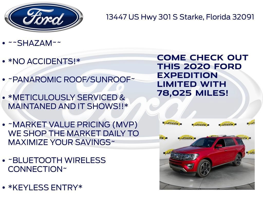 Certified 2020 Ford Expedition Limited w/ Special Edition Package image 10