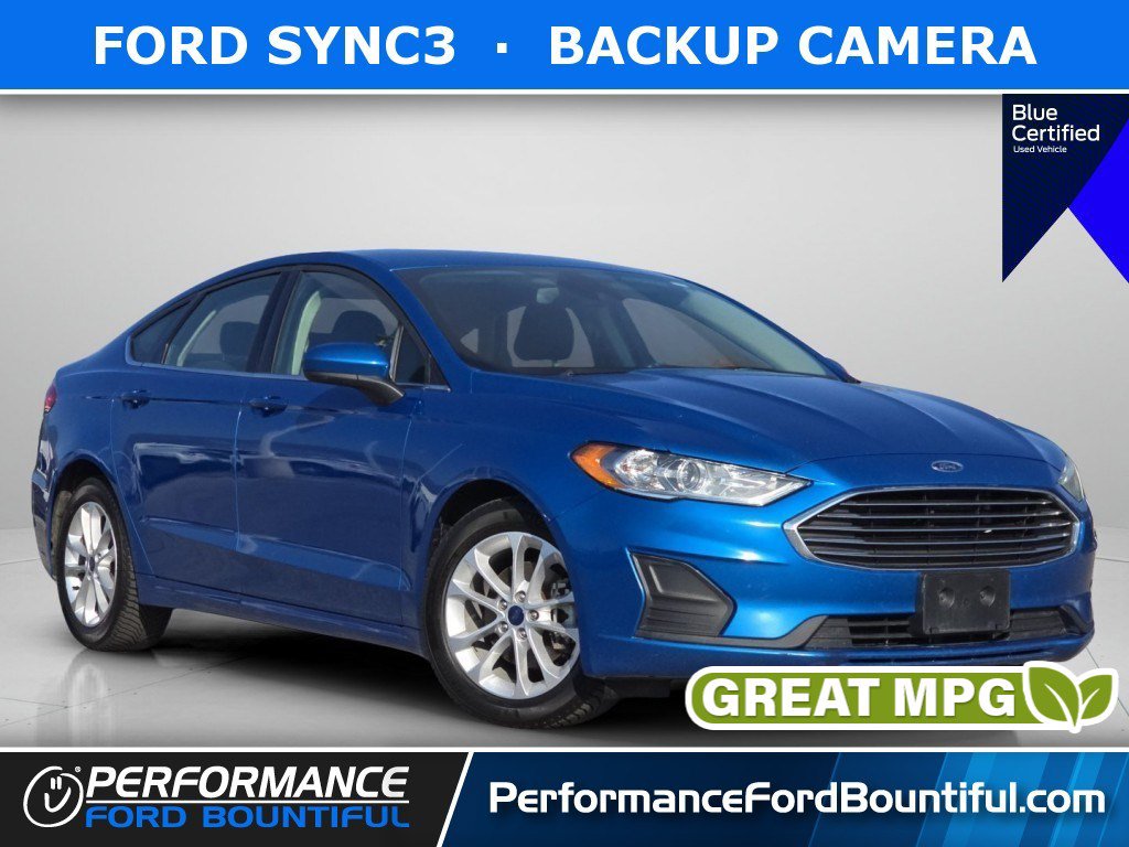 Certified 2020 Ford Fusion SE FWD image 1