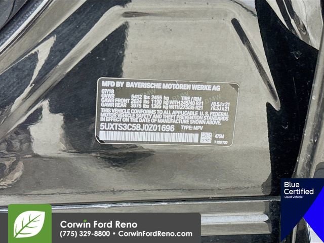 Used 2018 BMW X3 M40i w/ Premium Package image 37