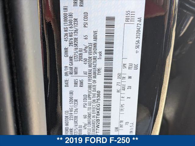 Certified 2019 Ford F250 Platinum w/ Platinum Ultimate Package image 25