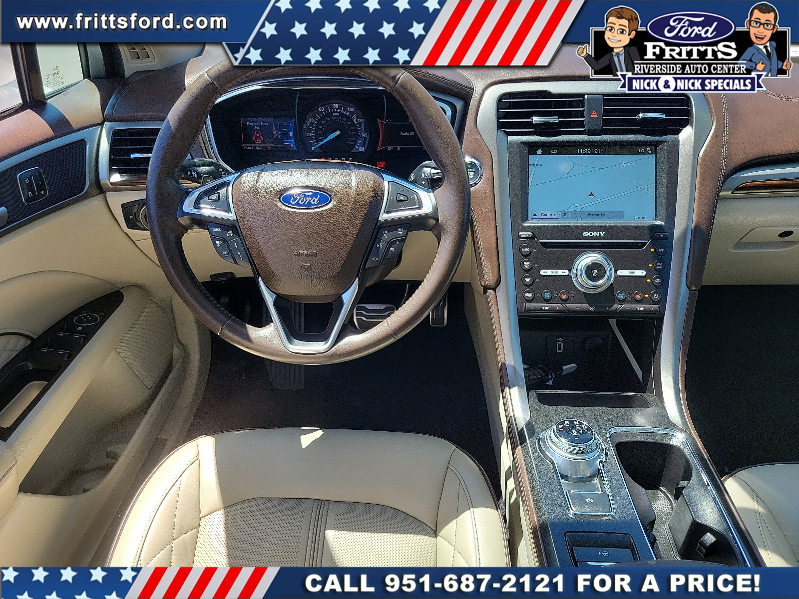 Certified 2017 Ford Fusion Platinum FWD image 5