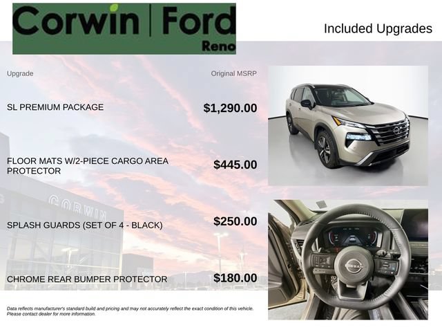 Used 2024 Nissan Rogue SL w/ SL Premium Package AWD/4WD image 3