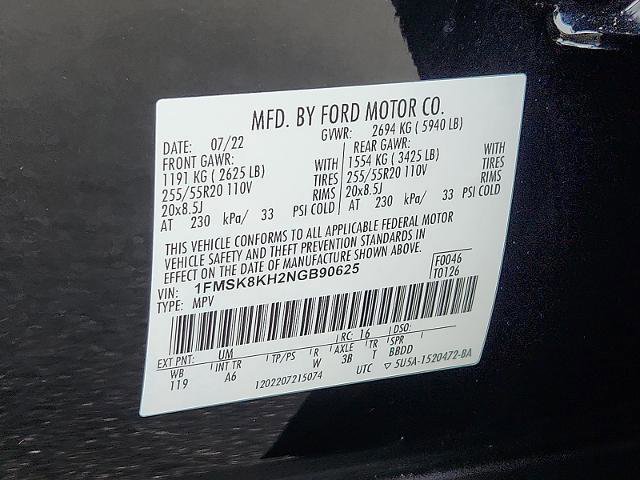 Certified 2022 Ford Explorer ST-Line w/ Class IV Trailer Tow Package image 27