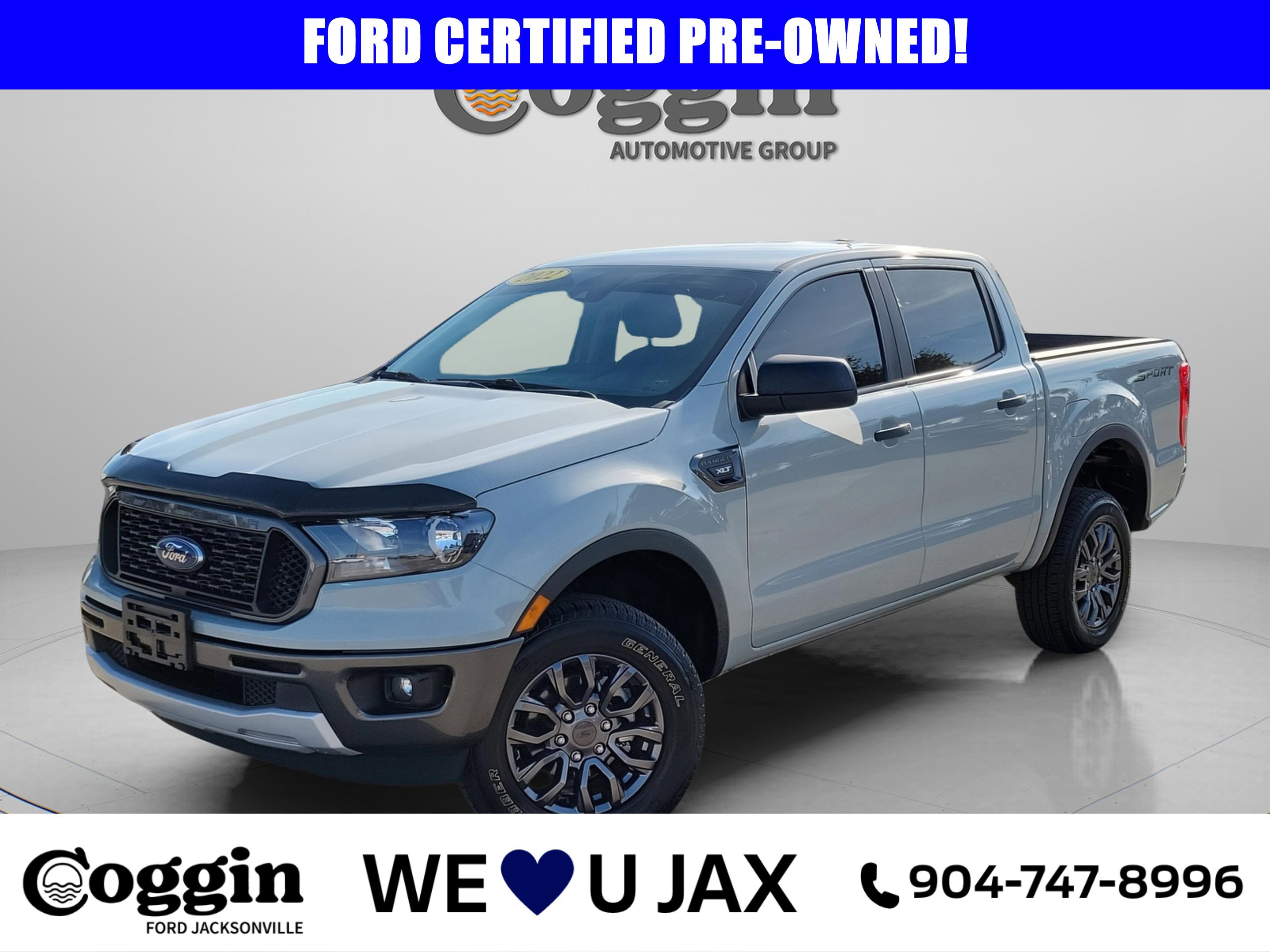 Certified 2022 Ford Ranger XLT w/ Equipment Group 301A Mid