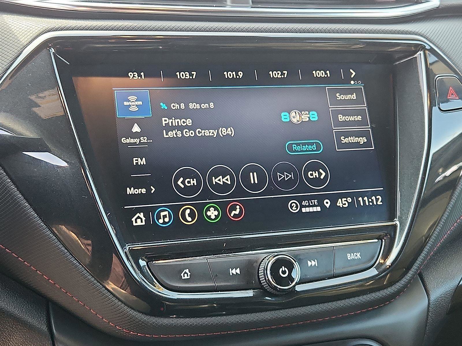 Used 2021 Chevrolet TrailBlazer RS w/ Technology Package image 16