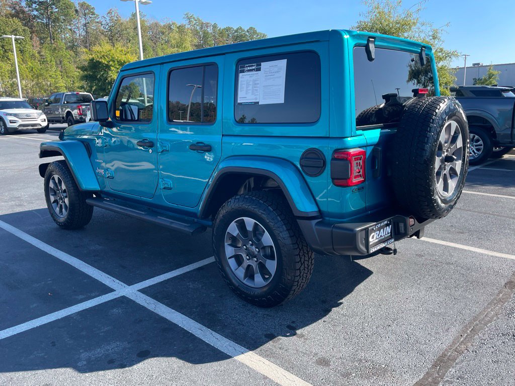 Used 2020 Jeep Wrangler Unlimited Sahara AWD/4WD image 5