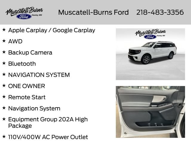 Certified 2025 Ford Expedition Max Active AWD/4WD image 7