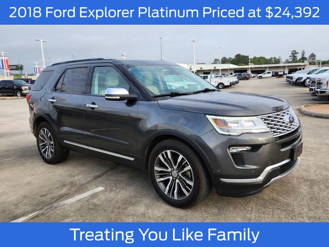 Certified 2018 Ford Explorer Platinum