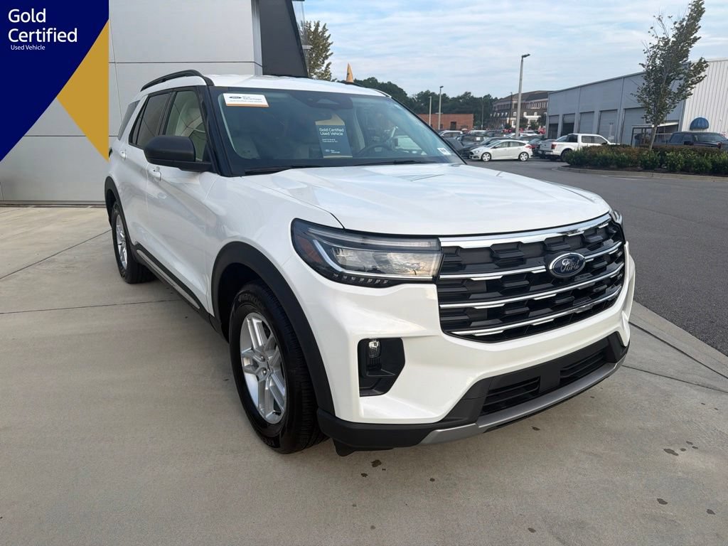 Certified 2025 Ford Explorer Active w/ Active Comfort Package