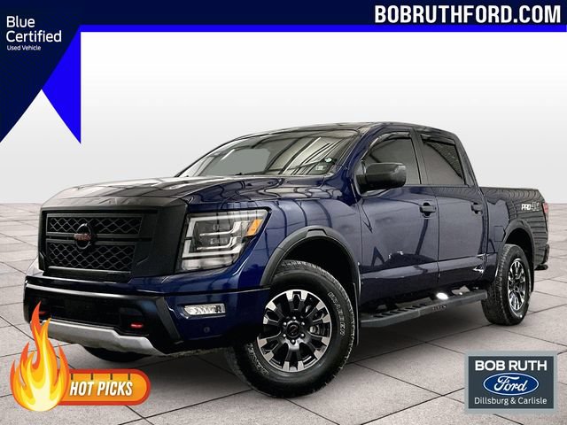 Used 2022 Nissan Titan PRO-4X w/ Pro-4x Utility Package AWD/4WD image 1