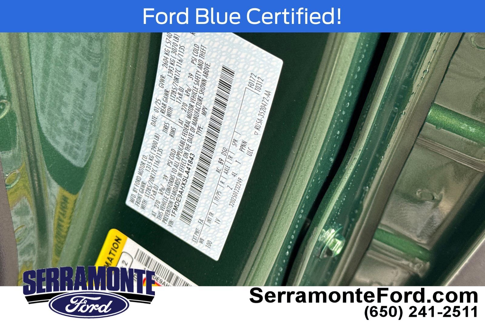 Certified 2025 Ford Bronco Badlands image 32