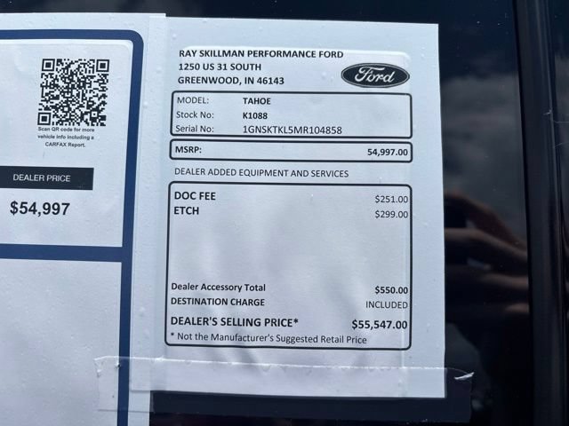 Used 2021 Chevrolet Tahoe High Country AWD/4WD image 3