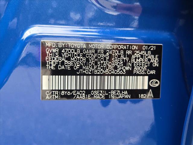 Used 2021 Lexus IS 350 F Sport w/ Accessory Package RWD image 24
