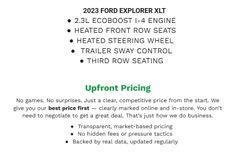Certified 2023 Ford Explorer XLT w/ Equipment Group 202A AWD/4WD image 2