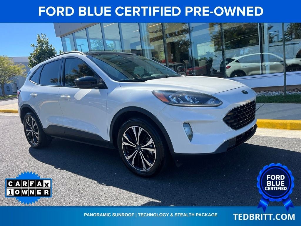 Certified 2022 Ford Escape SEL w/ SEL Stealth AWD Package image 1