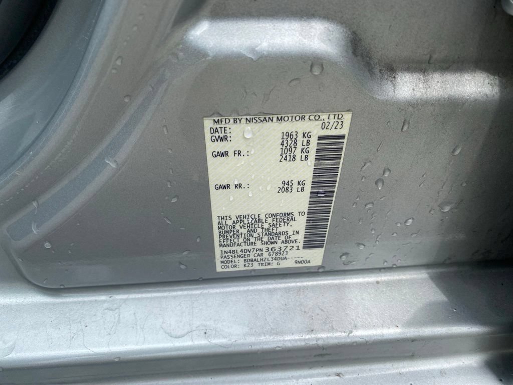 Used 2023 Nissan Altima 2.5 SV FWD image 16