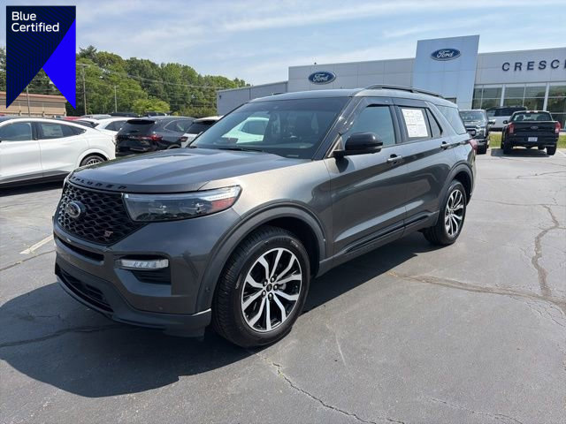 Certified 2020 Ford Explorer ST w/ Premium Technology Package AWD/4WD image 1