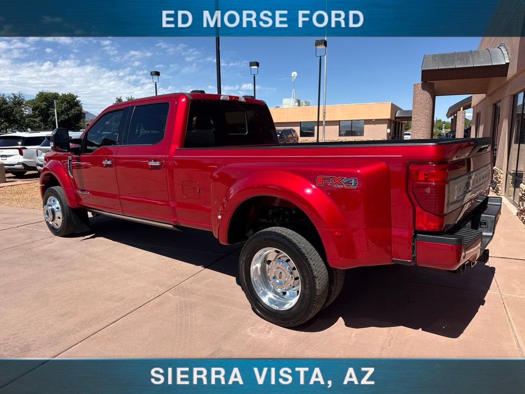 Certified 2021 Ford F450 Platinum w/ FX4 Off-Road Package AWD/4WD image 7