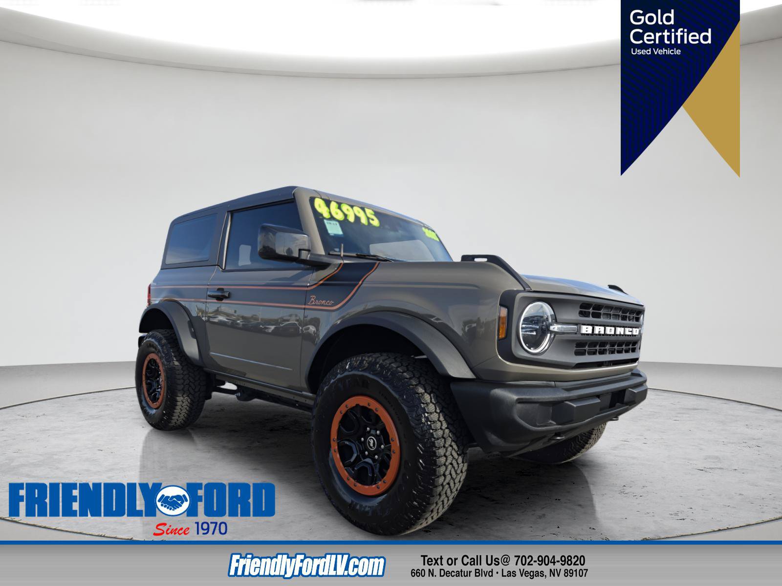 Certified 2025 Ford Bronco 2-Door w/ Sasquatch Package