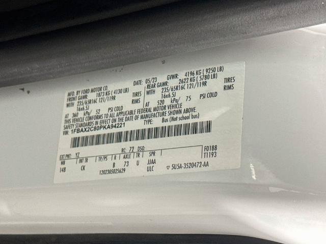 Certified 2023 Ford Transit 350 XLT RWD image 30
