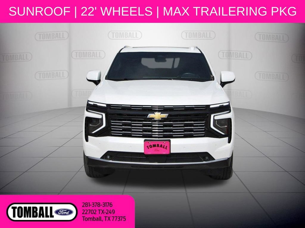 Used 2025 Chevrolet Tahoe High Country w/ Sun And Tow Package RWD image 2