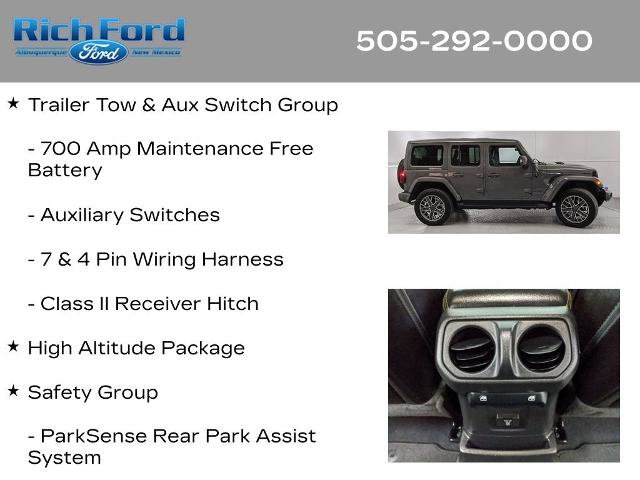 Used 2023 Jeep Wrangler Unlimited Sahara AWD/4WD image 27