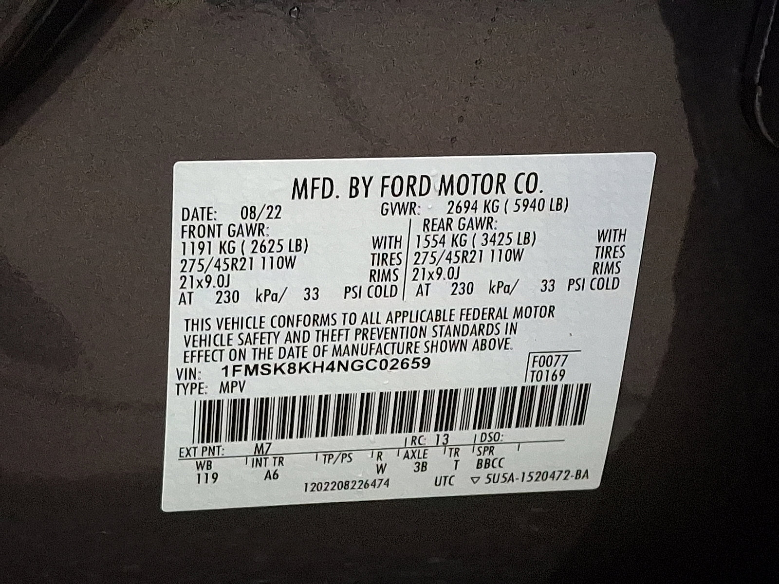 Certified 2022 Ford Explorer ST-Line w/ Class IV Trailer Tow Package image 27