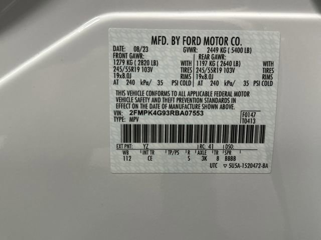 Certified 2024 Ford Edge SE w/ Black Appearance Package image 31