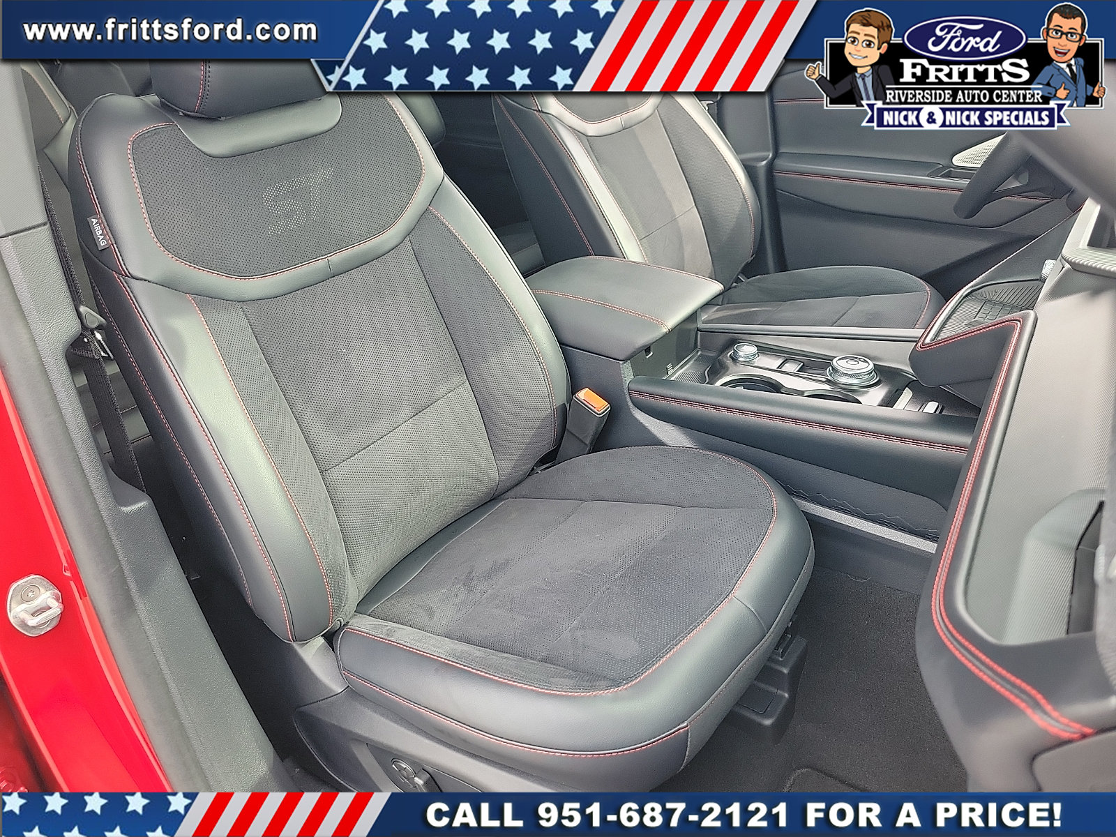 Certified 2025 Ford Explorer ST w/ Sun And Sound Package AWD/4WD image 17