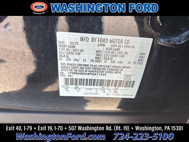 Certified 2023 Ford Explorer XLT w/ Equipment Group 202A AWD/4WD image 21
