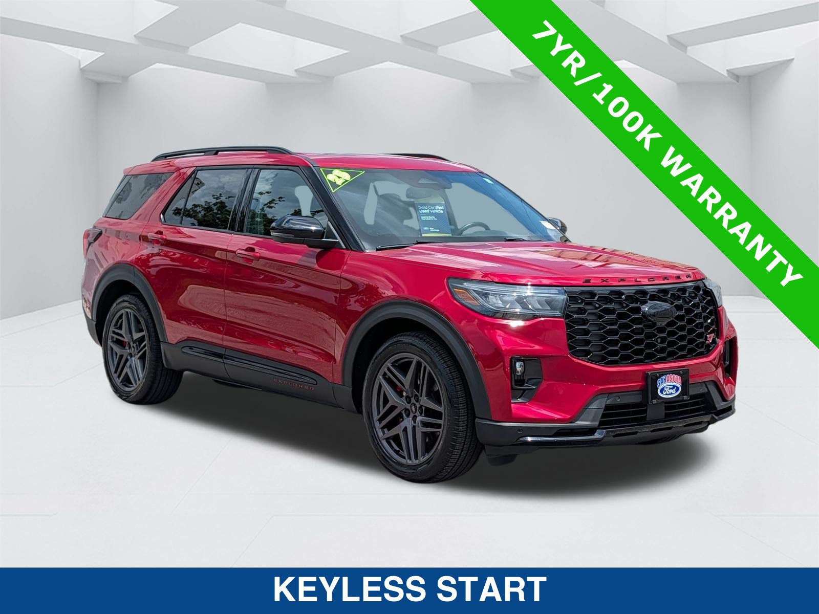 Certified 2025 Ford Explorer ST w/ Sun And Sound Package AWD/4WD image 3