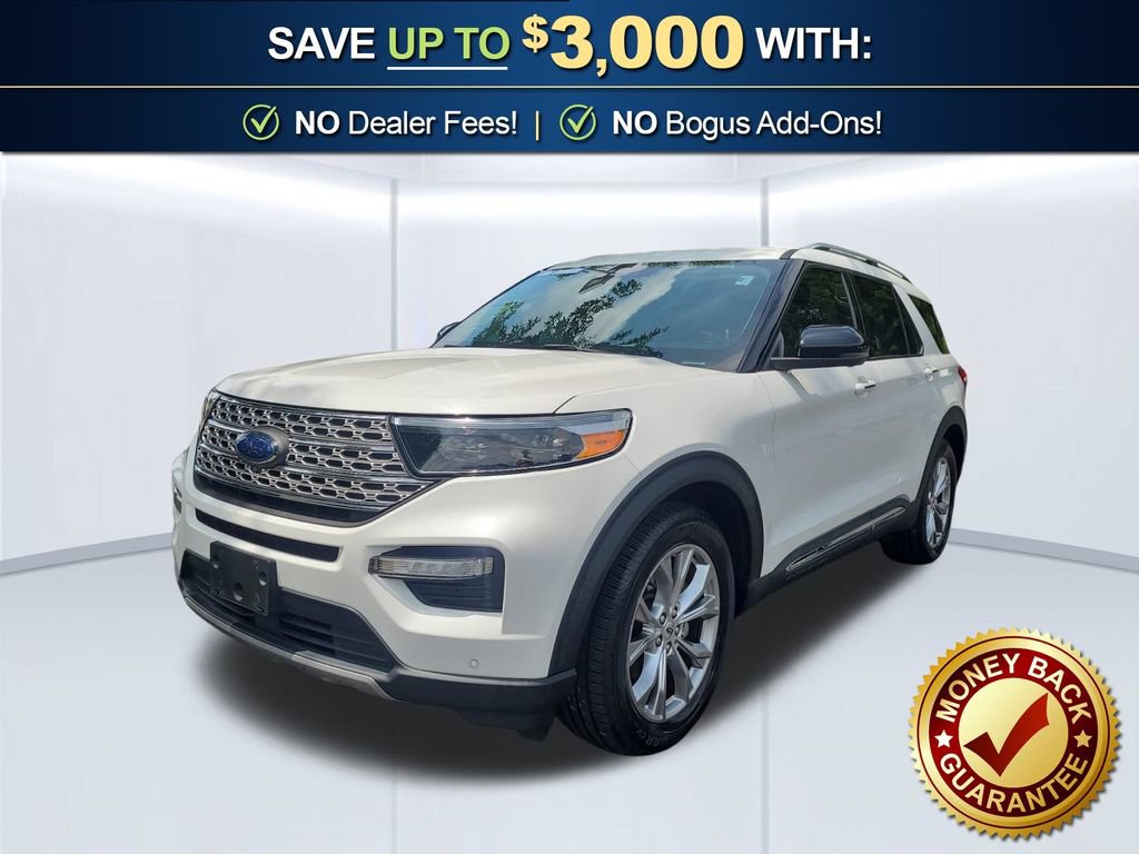 Certified 2021 Ford Explorer Limited w/ Equipment Group 301A RWD image 1